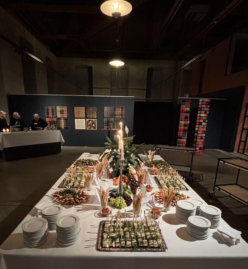 Anretning med tapas og snacks til reception